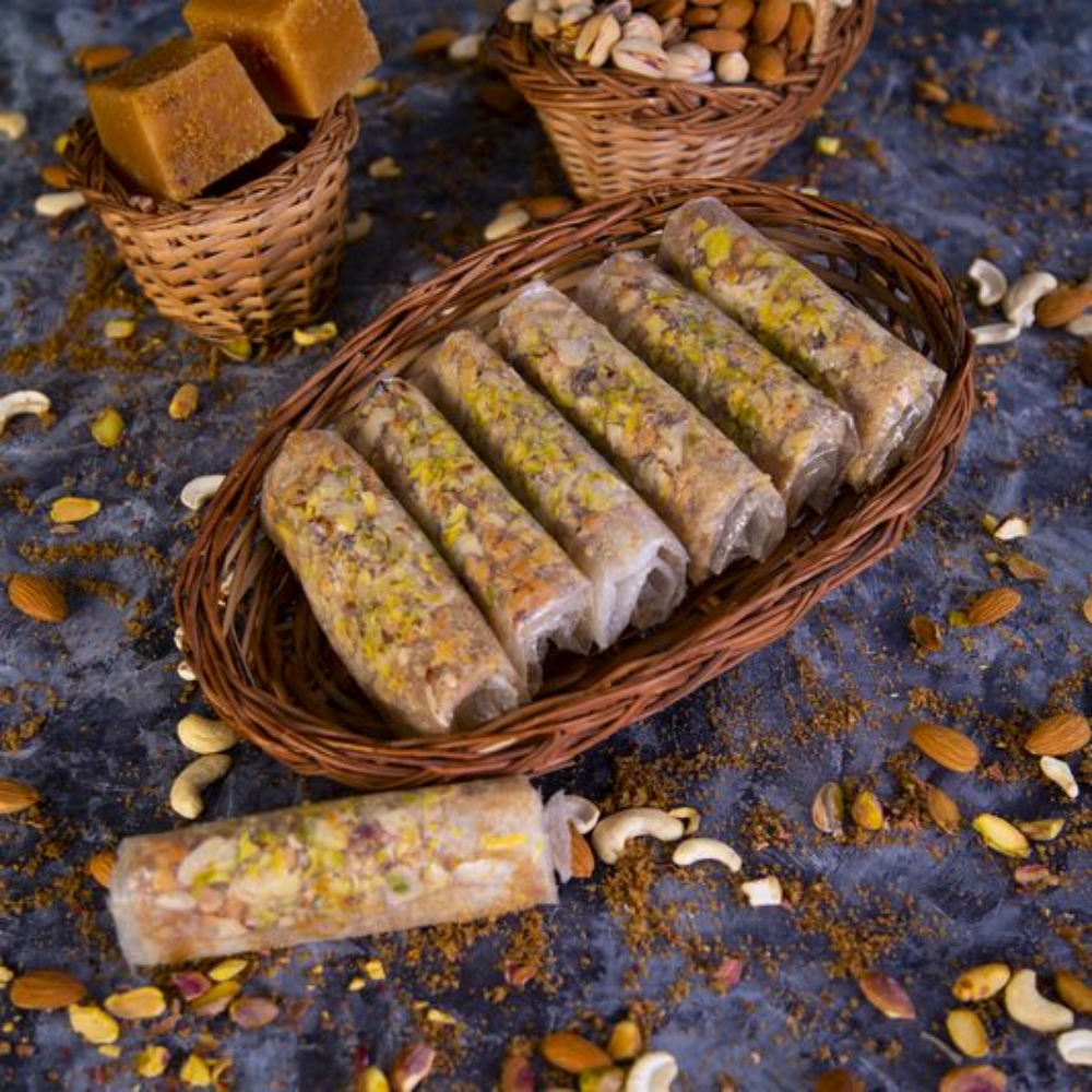 dry fruit pootharekulu