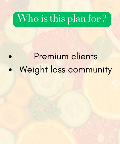 🥑 keto vegetable plan